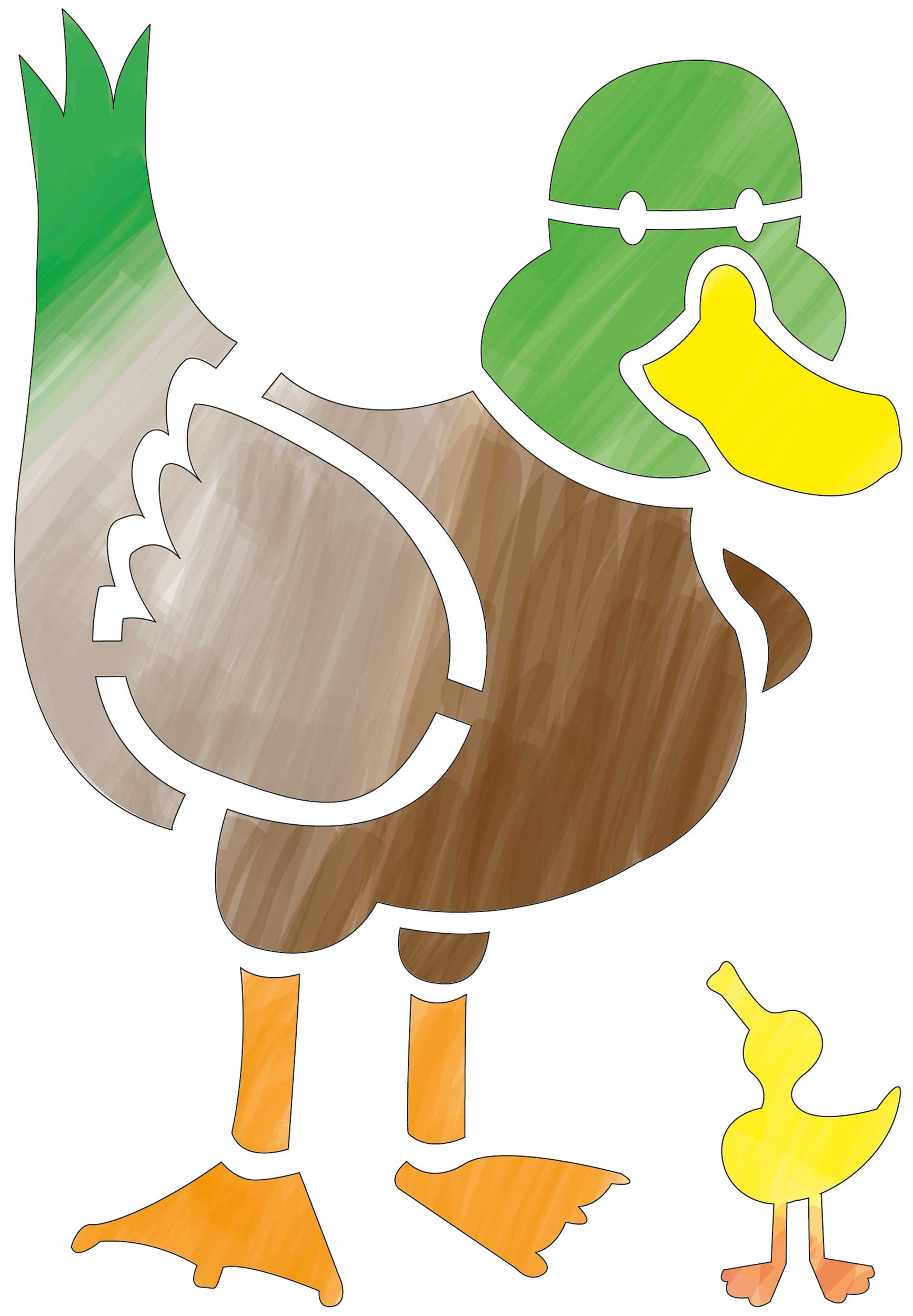 Animal Stencils - Art Activity Kit    