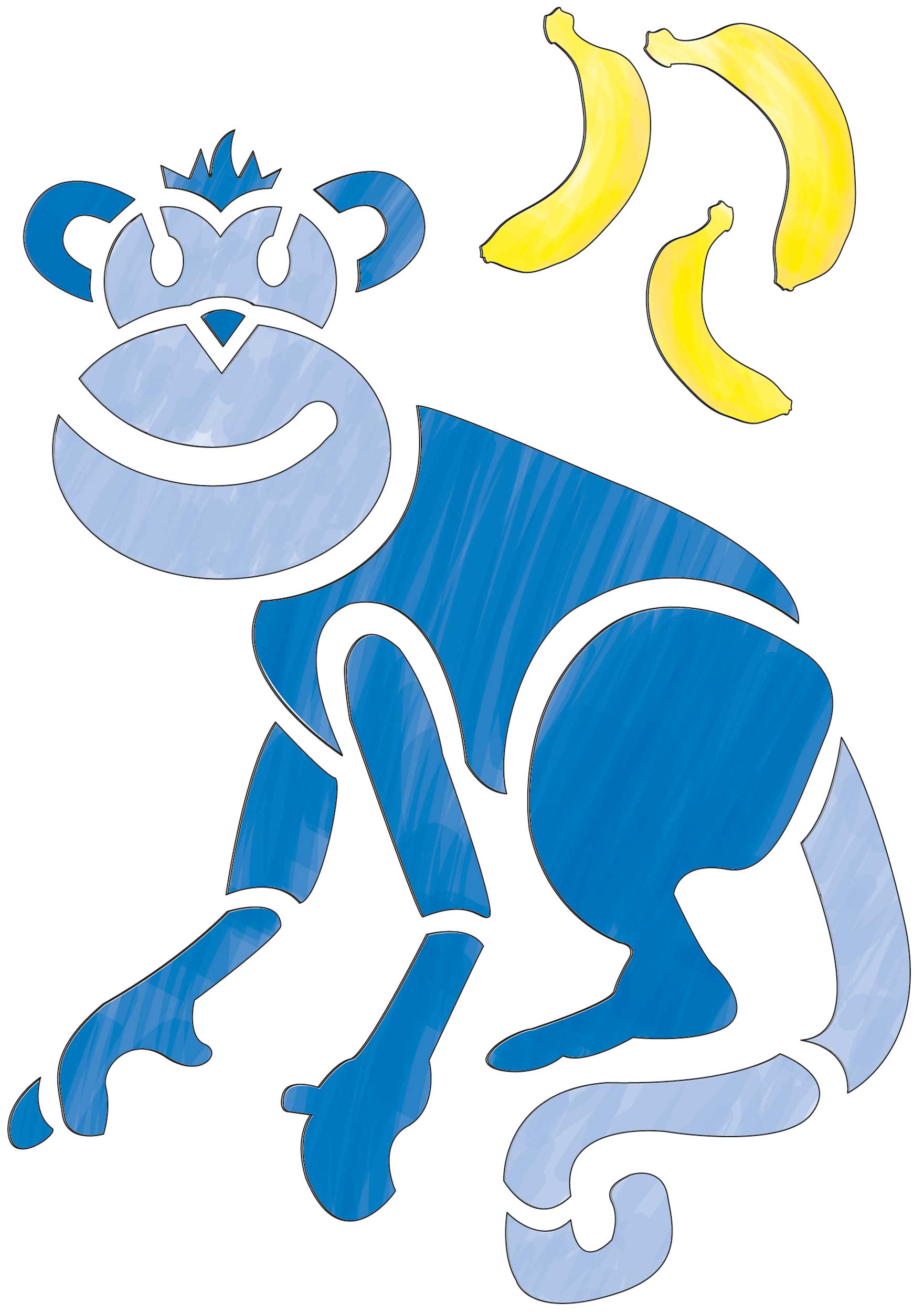 Animal Stencils - Art Activity Kit    