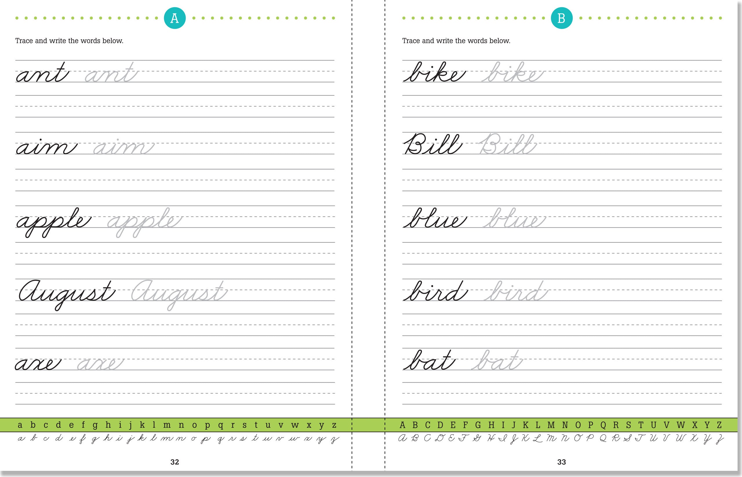 Handwriting Learn Cursive    