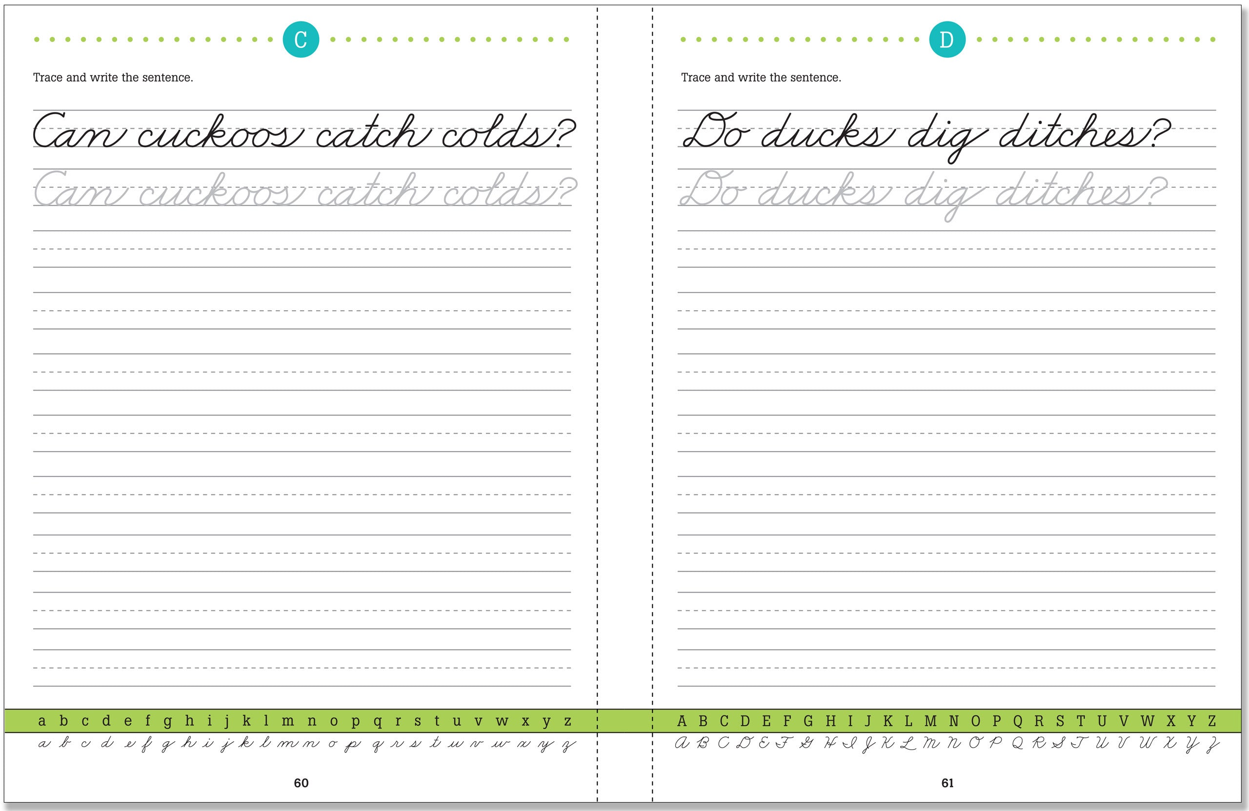 Handwriting Learn Cursive    