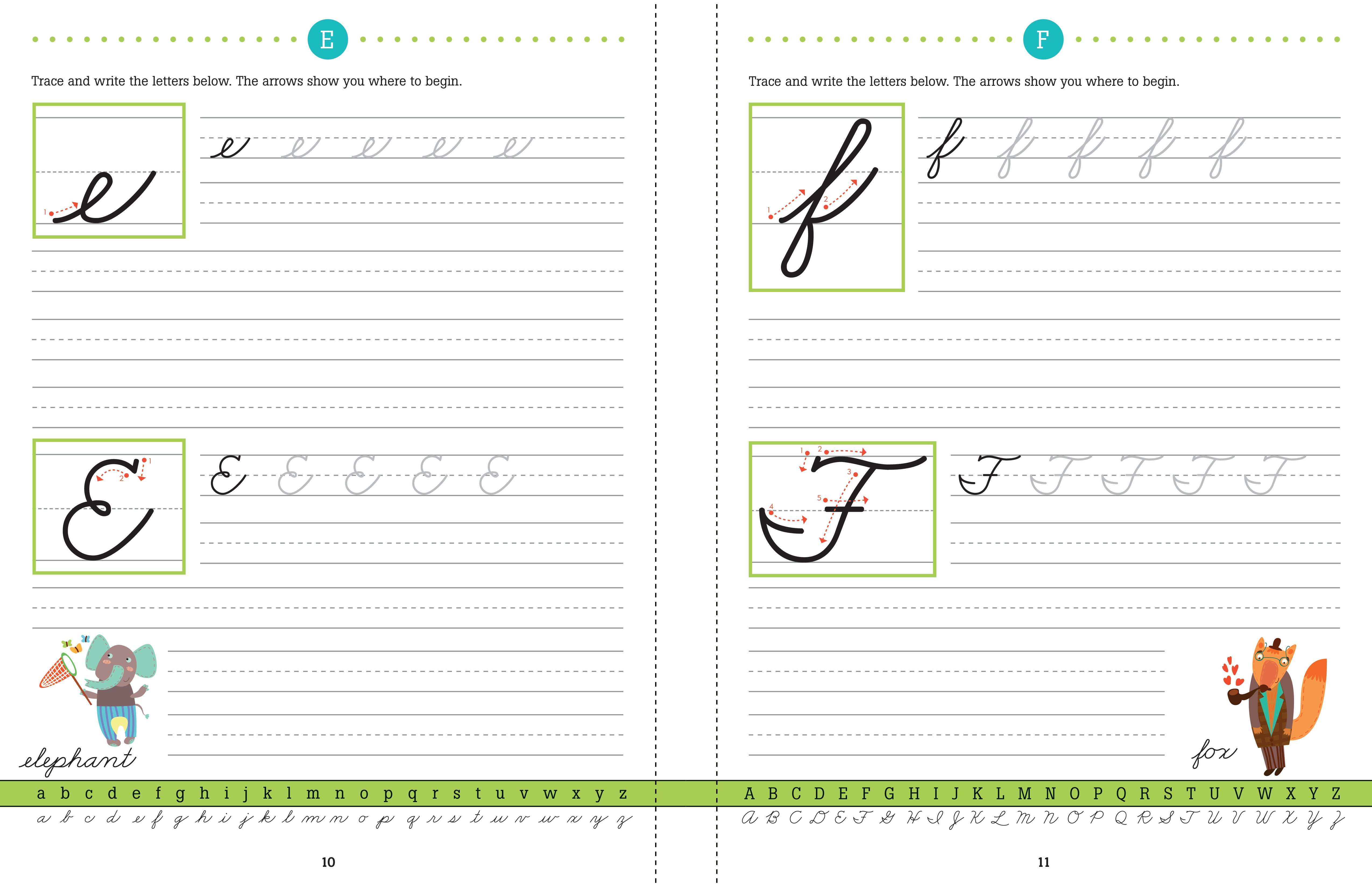 Handwriting Learn Cursive    