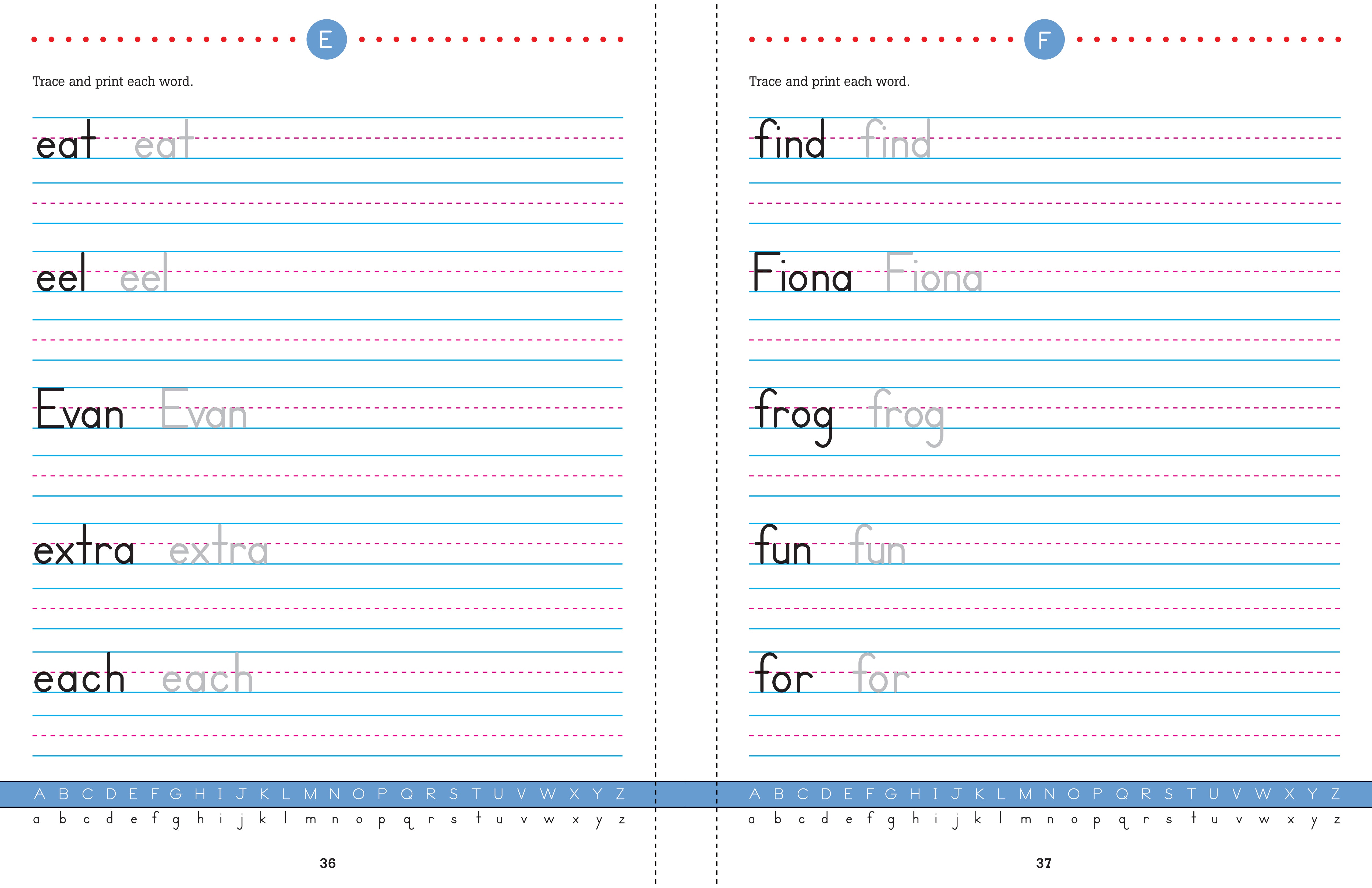 Handwriting - Learn To Print    