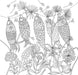 Zen Garden - Artist's Coloring Book    