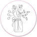 Embroidery Pattern Transfers - Set of 10 Blooms & Succulents    