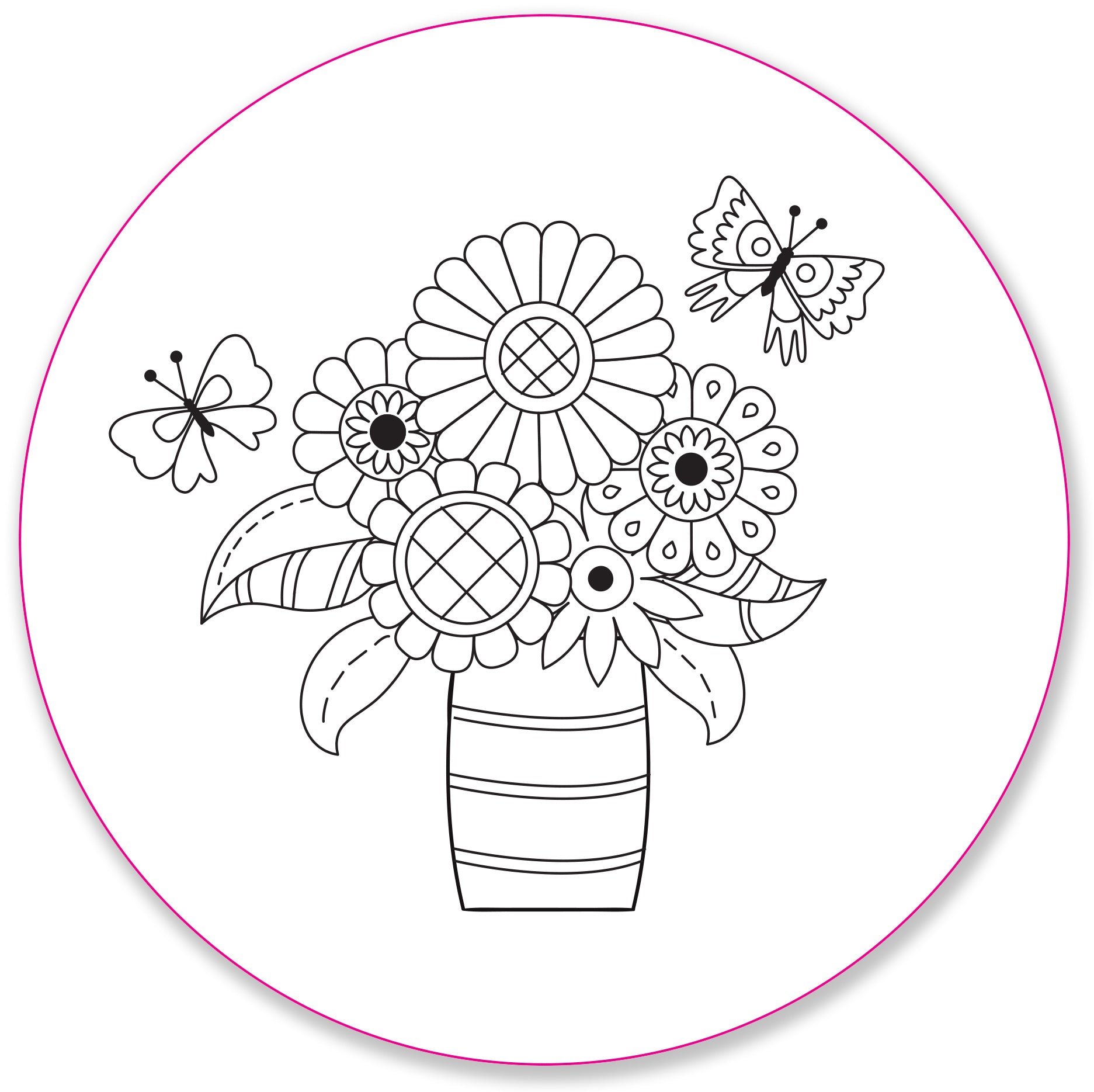 Embroidery Pattern Transfers - Set of 10 Blooms & Succulents    