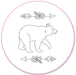 Embroidery Pattern Transfers - Set of 10 Woodland    