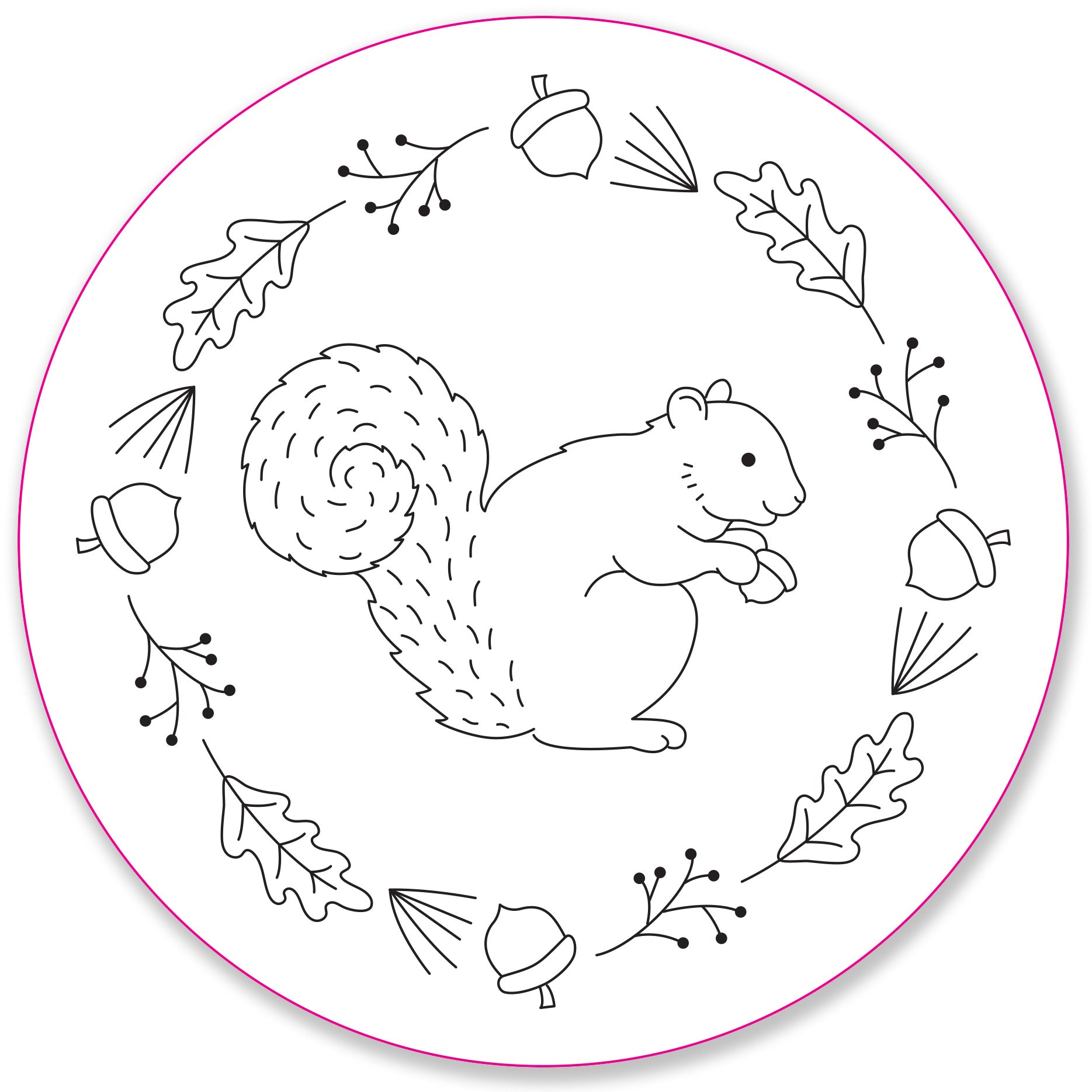Embroidery Pattern Transfers - Set of 10 Woodland    