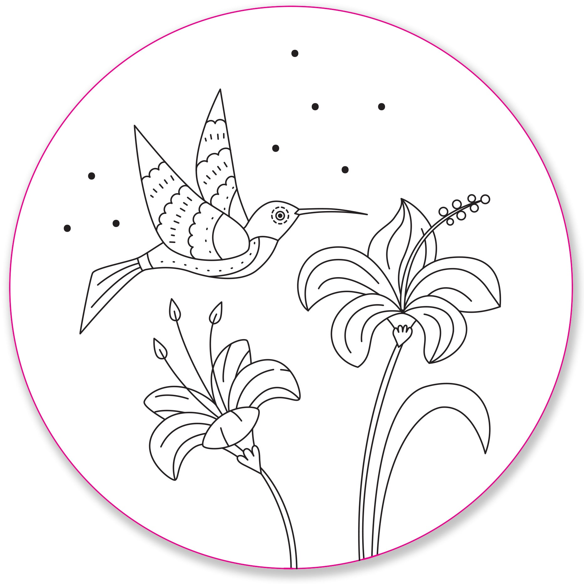 Embroidery Pattern Transfers - Set of 10 Birds    