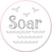 Embroidery Pattern Transfers - Set of 10 Birds    