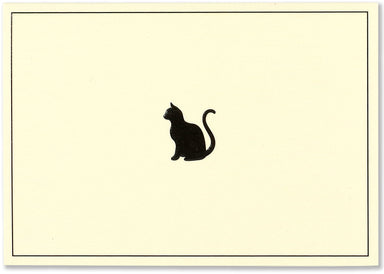Boxed Note Cards - Black Cat    