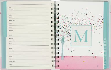 Address Book - Tree Of Hearts    