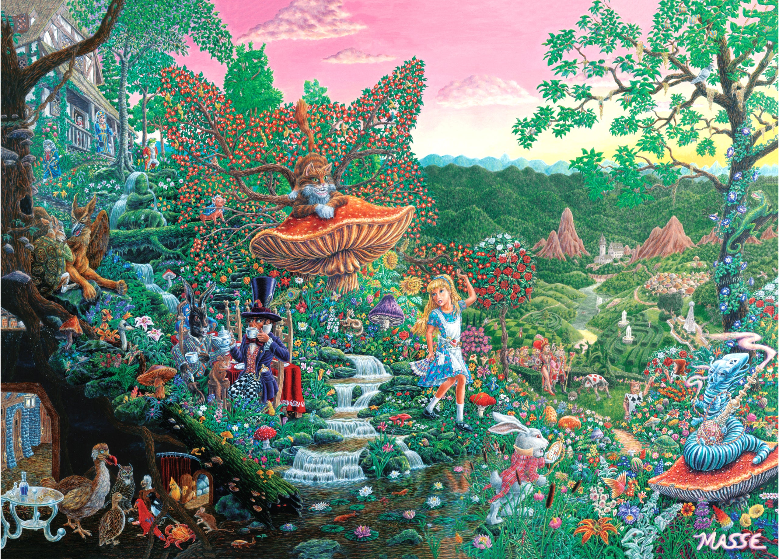 Wonderland 1000 Piece Puzzle    