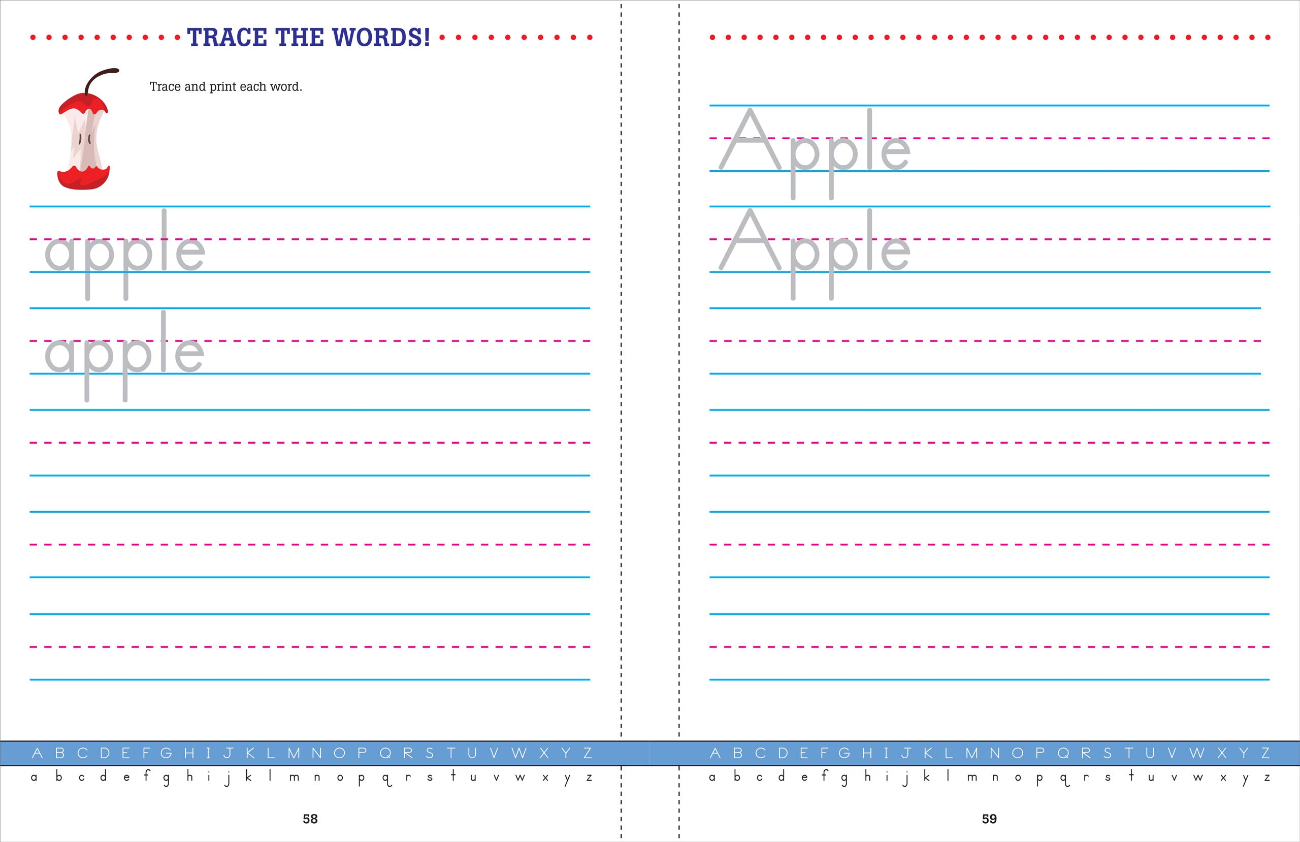 Trace And Learn Letters    