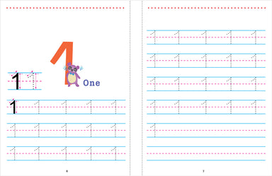 Trace And Learn Numbers    