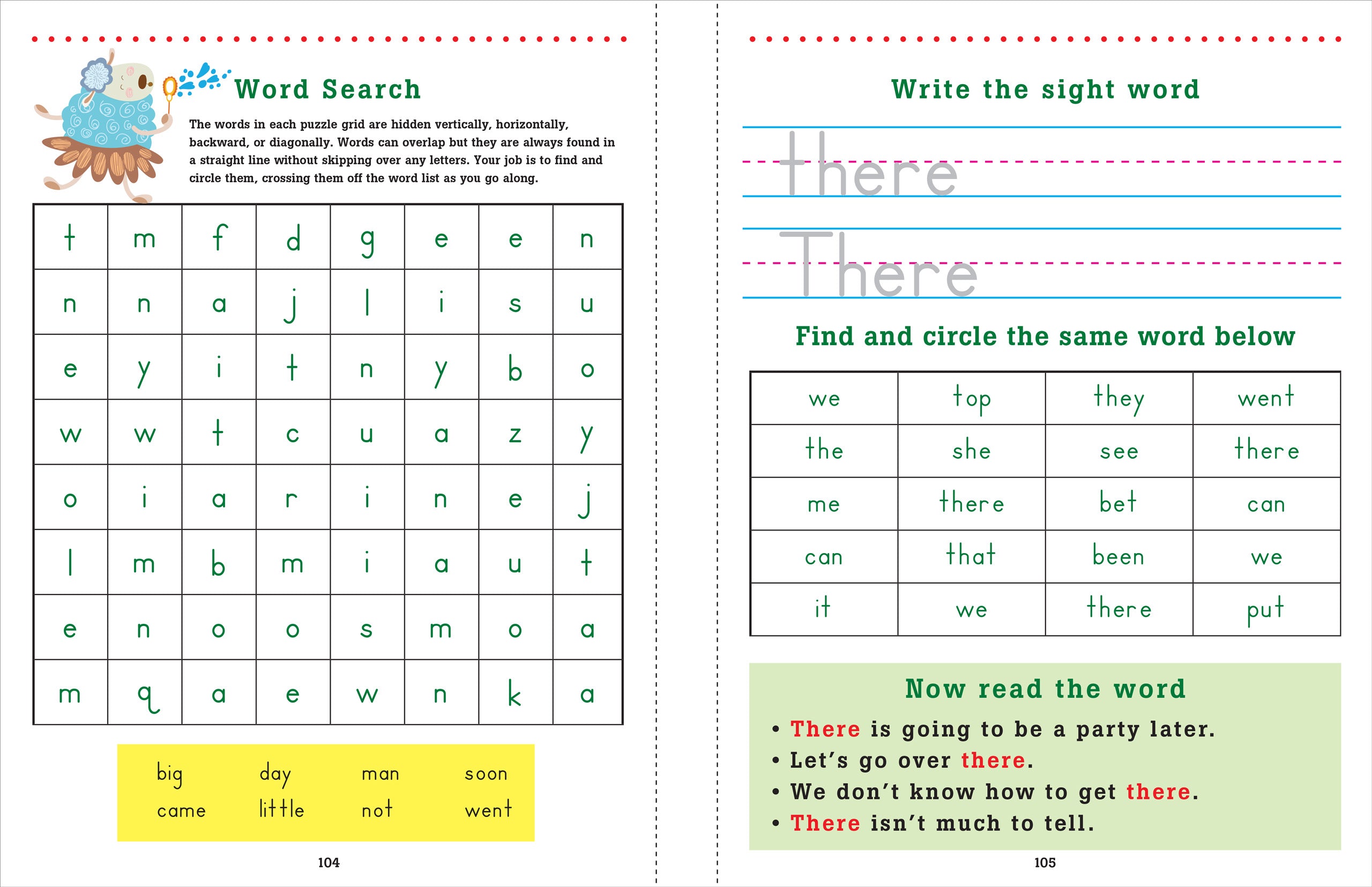 Trace And Learn Sight Words    