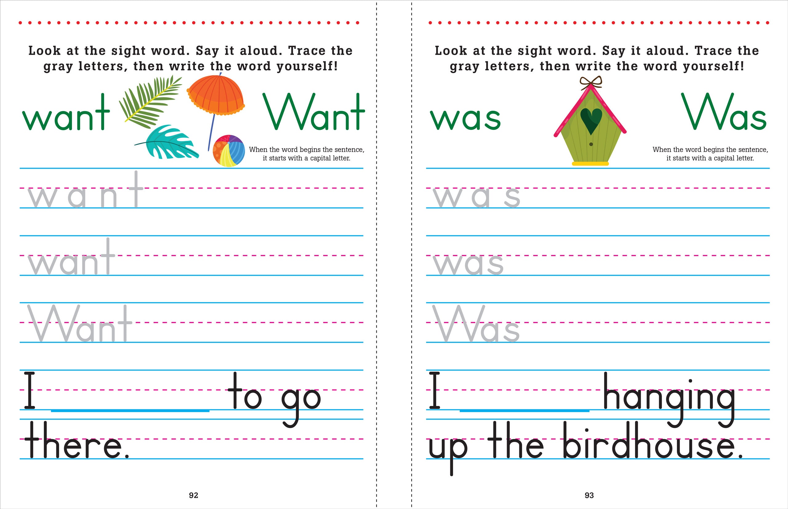 Trace And Learn Sight Words    