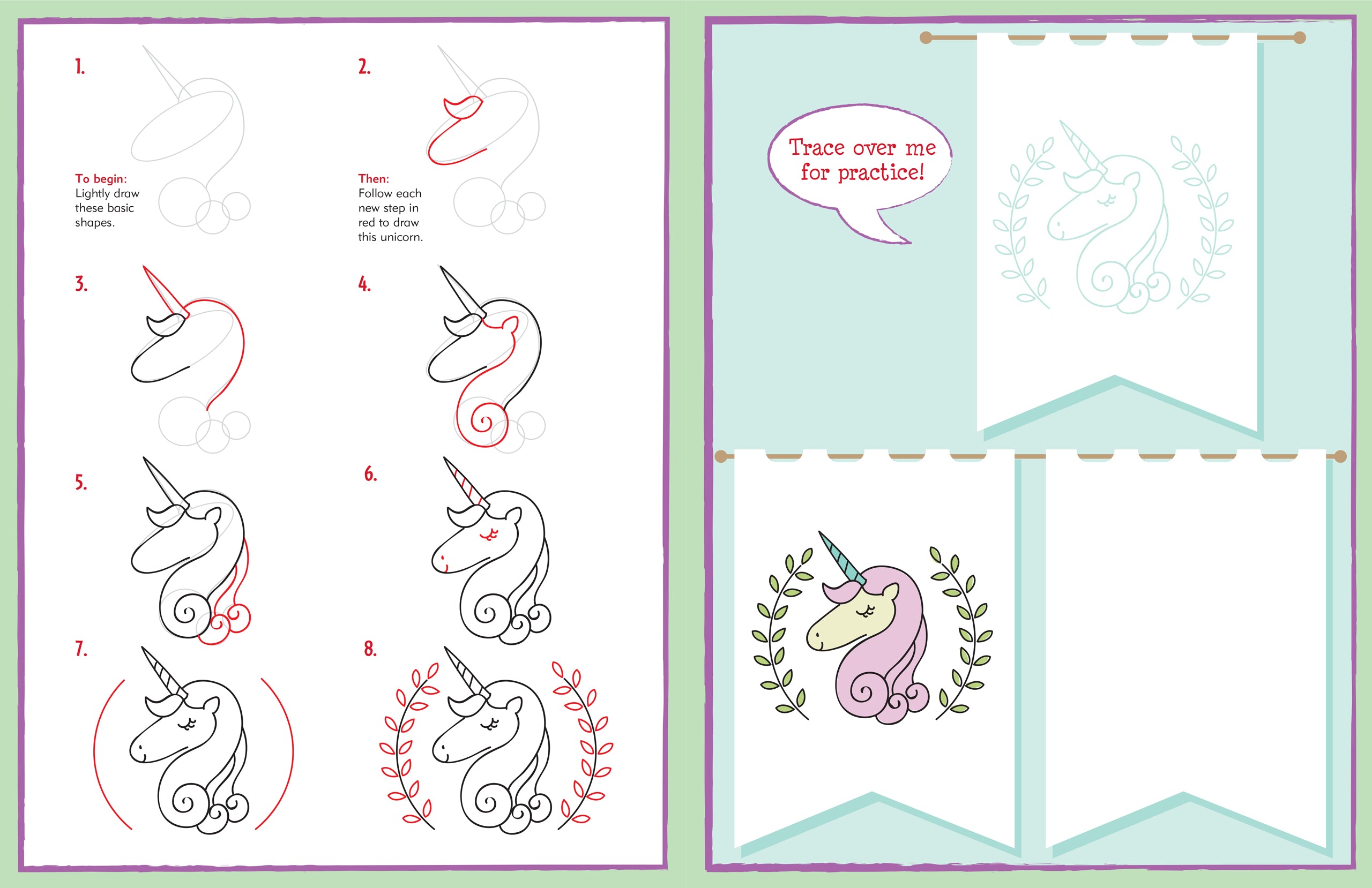 Learn To Draw... Unicorns, Mermaids, and More!    