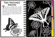Scratch And Sketch - Butterflies And Friends    