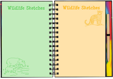 Scratch And Sketch - Wild Safari    