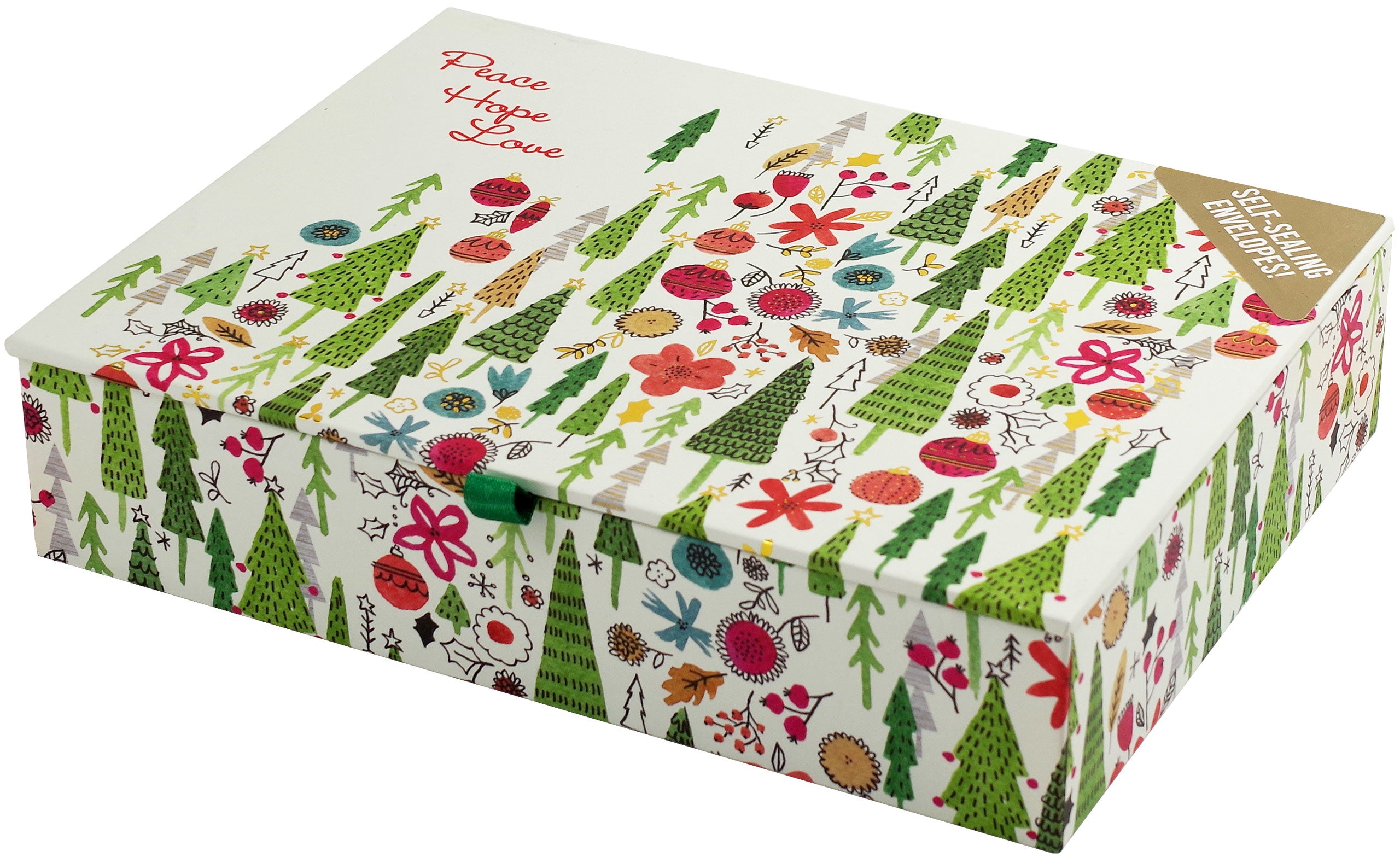 Deluxe Boxed Christmas Card - Merry Medley    