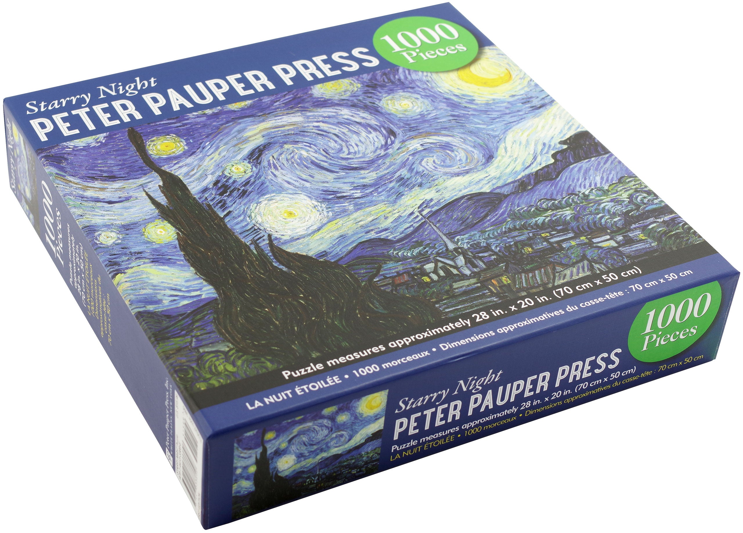 Van Gogh Starry Night 1000 Piece Puzzle    