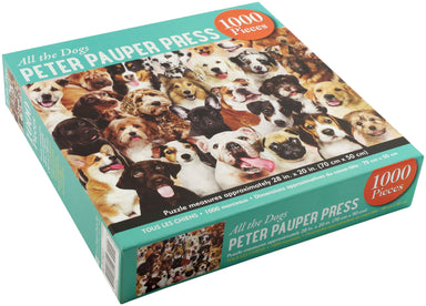 All The Dogs 1000 Piece Puzzle    