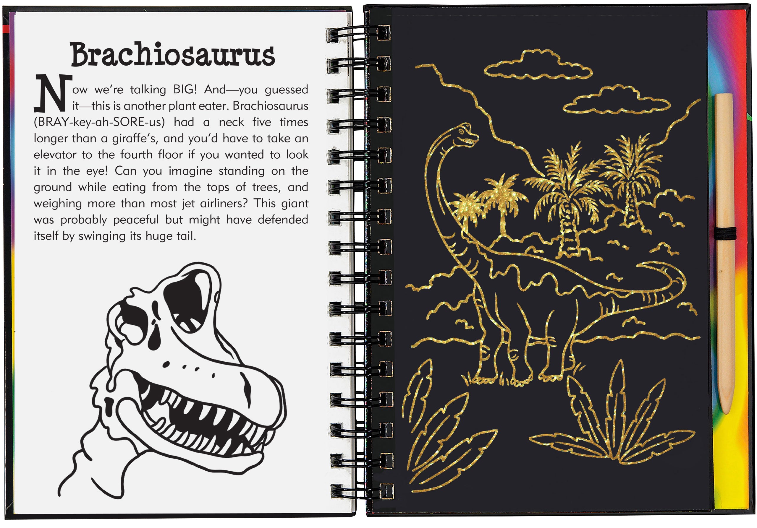 Scratch And Sketch - Jurassic & Beyond    