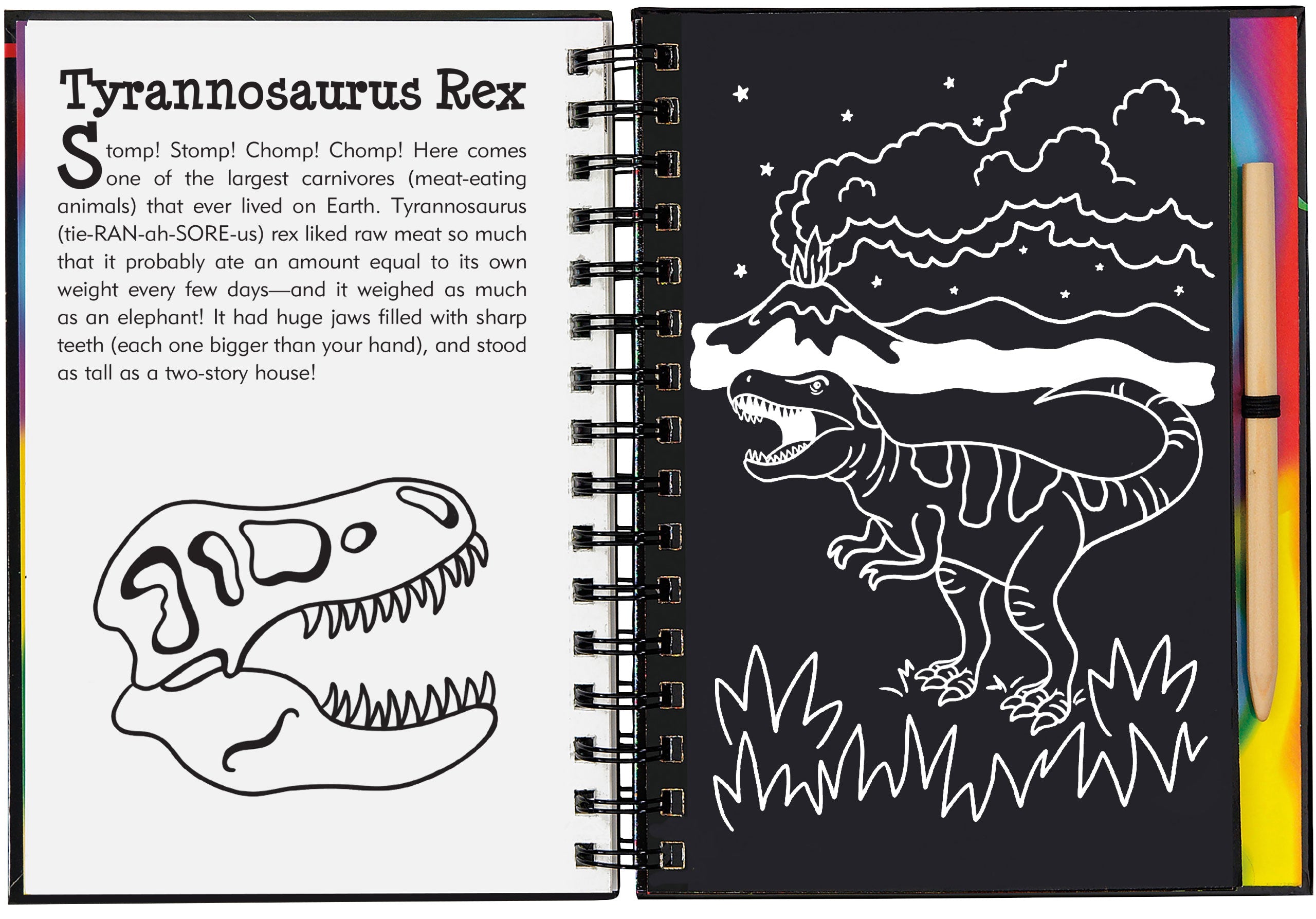 Scratch And Sketch - Jurassic & Beyond    