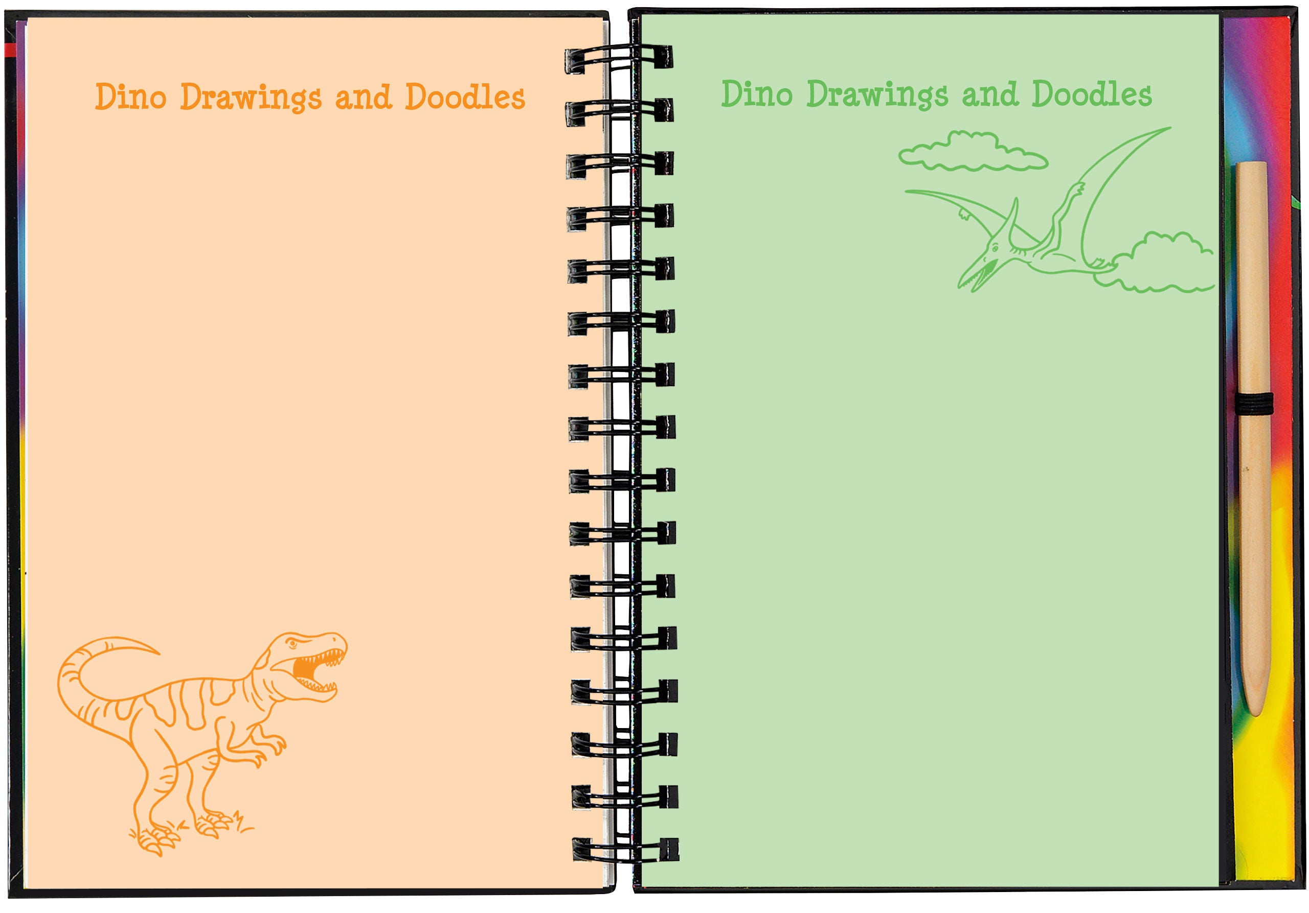 Scratch And Sketch - Jurassic & Beyond    