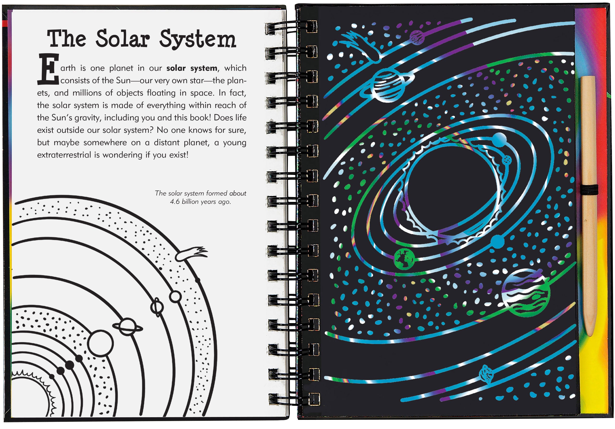 Scratch And Sketch - Outer Space