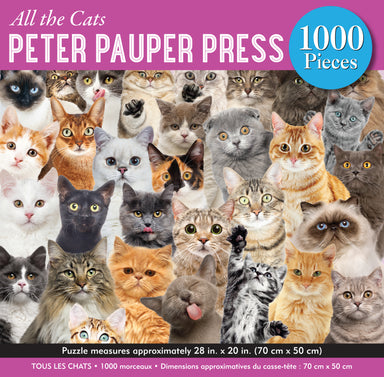 All The Cats 1000 Piece Puzzle    