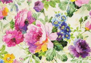 Boxed Note Cards - Peony Garden    