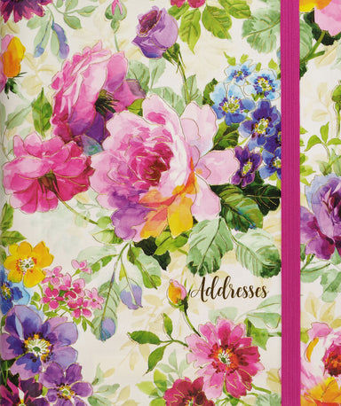 Peony Garden - Large Address Book    