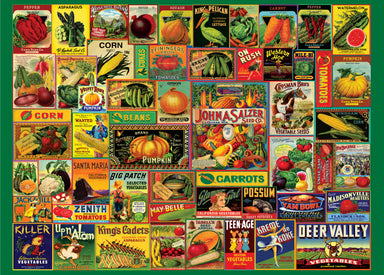 Vintage Seed Packets 1000 Piece Puzzle    