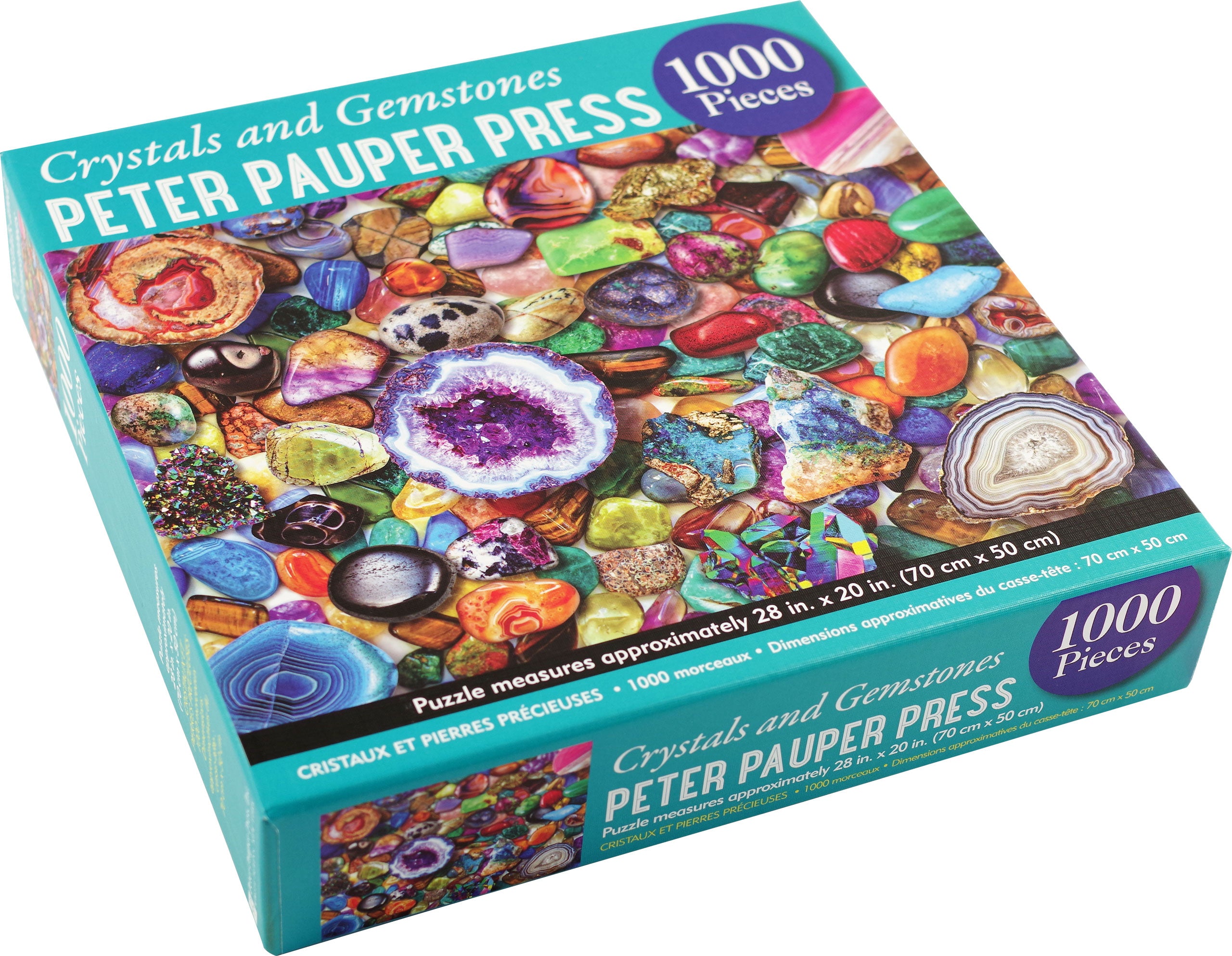 Crystals and Gemstones 1000 Piece Puzzle    
