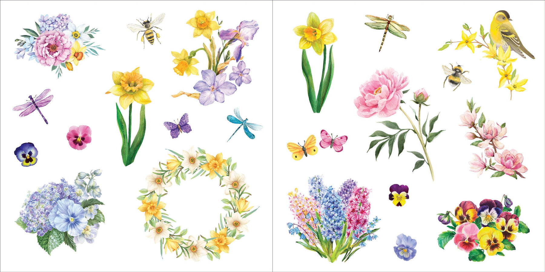 Bunches of Botanicals! A Blooming Sticker Book    