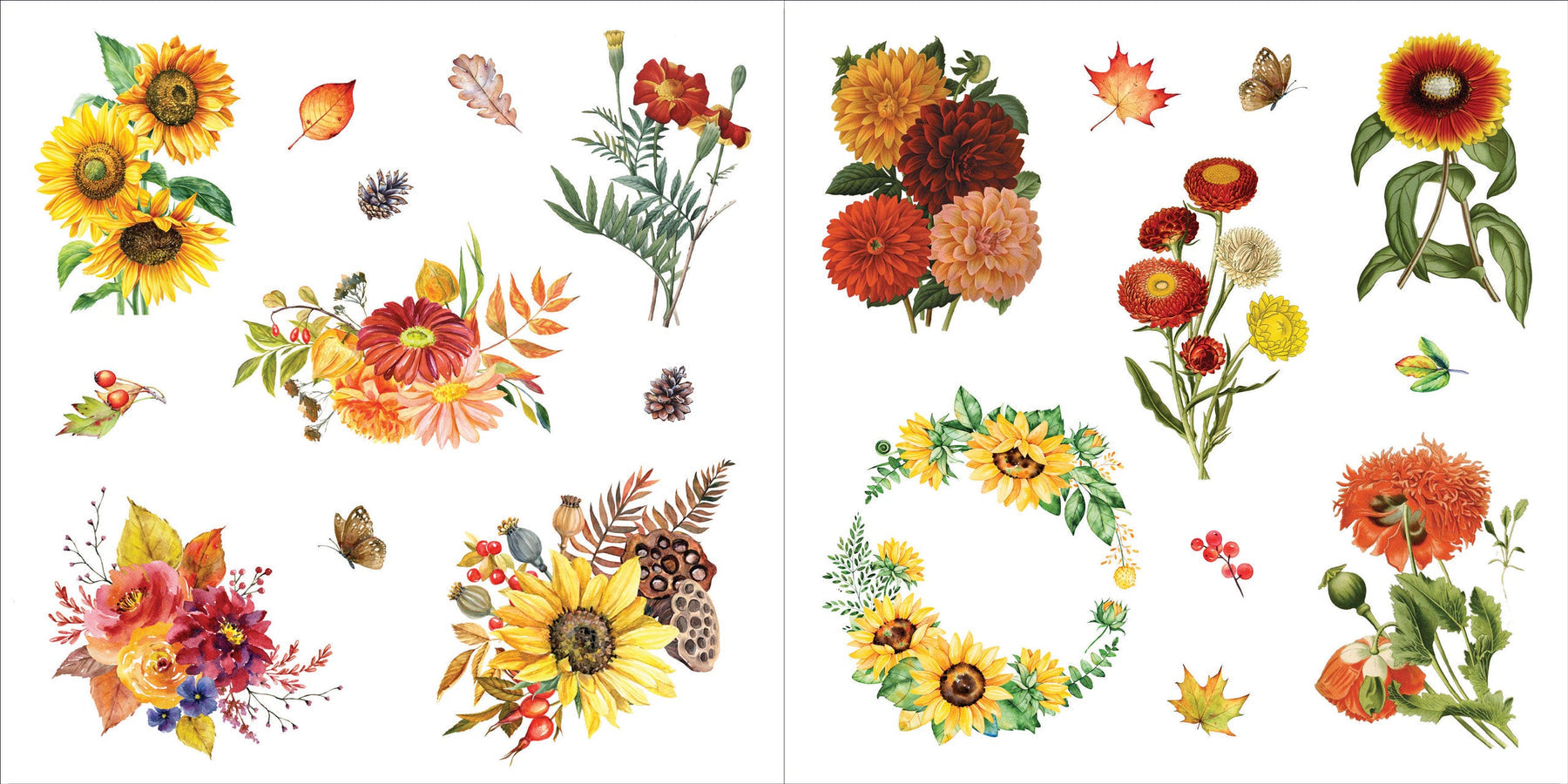 Bunches of Botanicals! A Blooming Sticker Book    