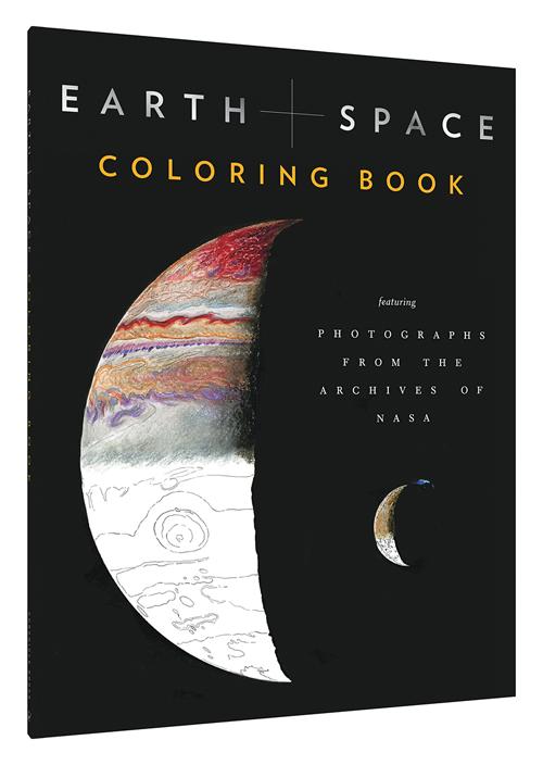 Earth and Space Coloring Book    