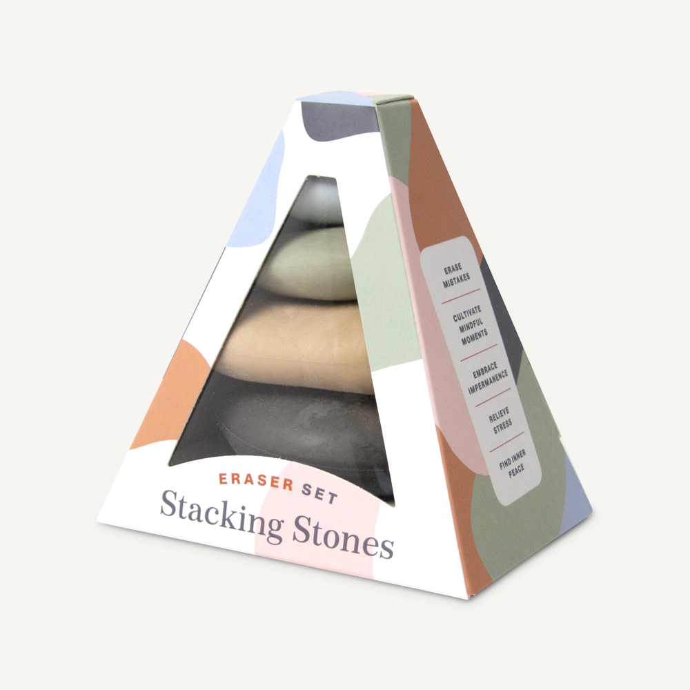 Eraser Stacking Stones    