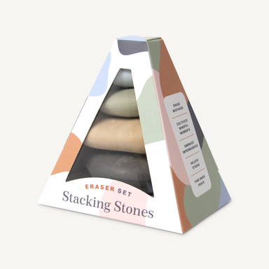 Eraser Stacking Stones    