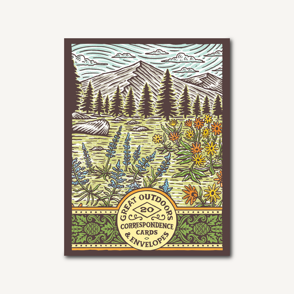 Great Outdoors Correspondence - Boxed Assorted Note Cards    