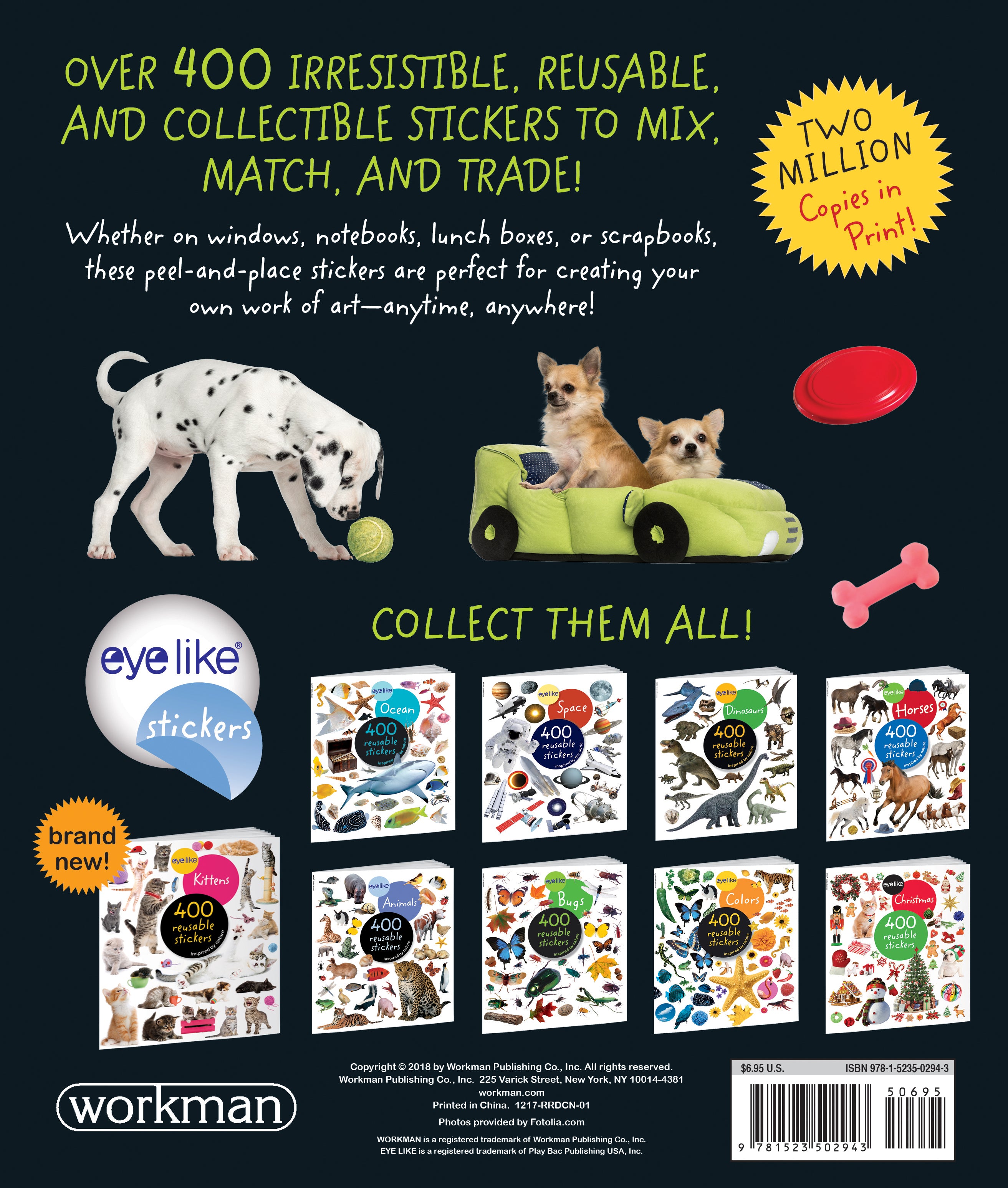 Eye Like Sticker Book - Puppies    