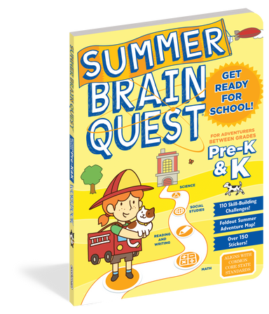 Summer Brain Quest  PreK & K- Get Ready For School!    