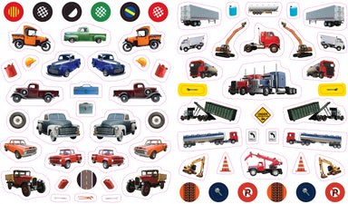 Eye Like Sticker Book - Trucks    