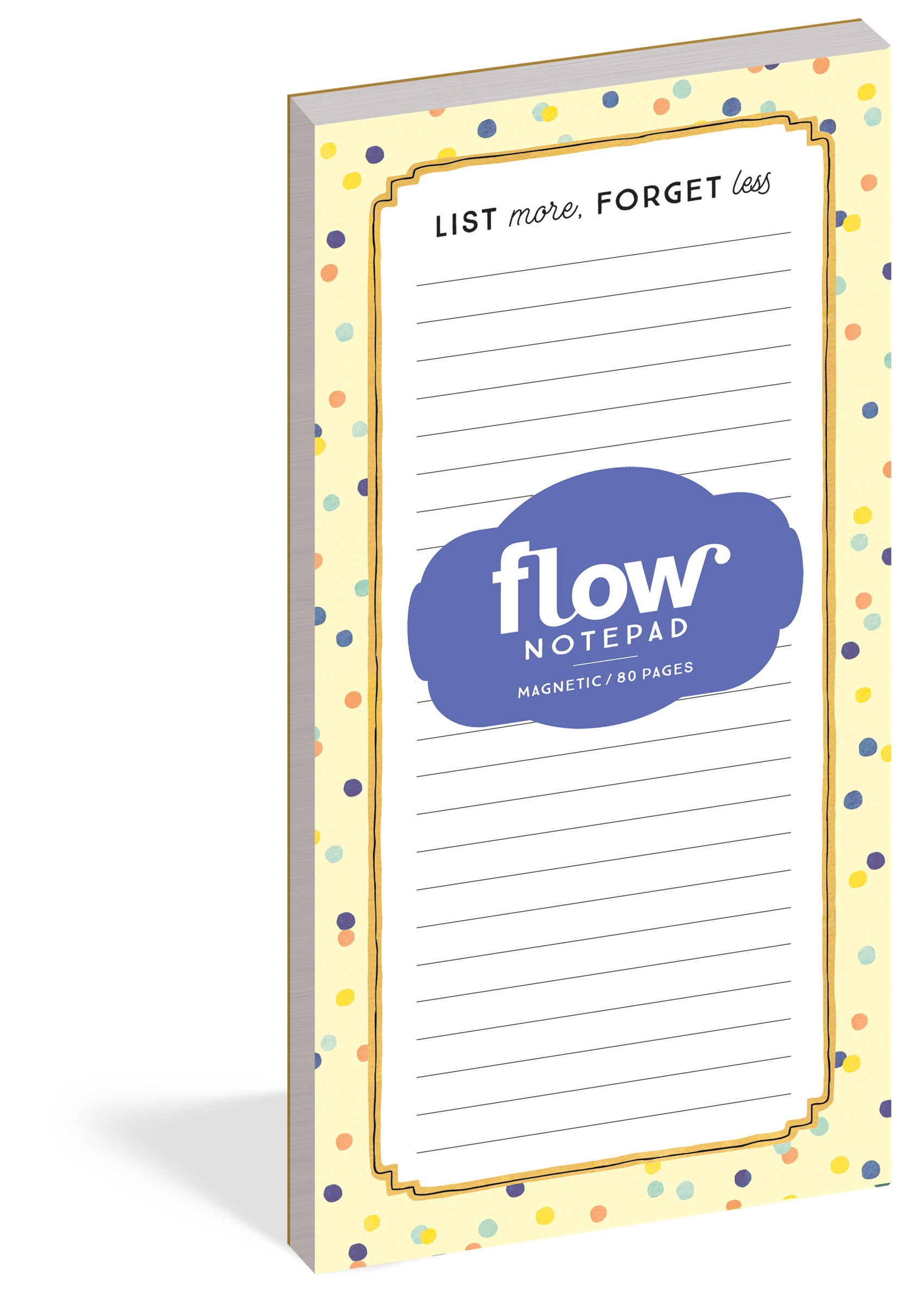 List More, Forget Less - Magnetic Notepad    