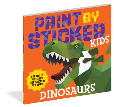 Paint By Sticker Kids - Dinosaurs    