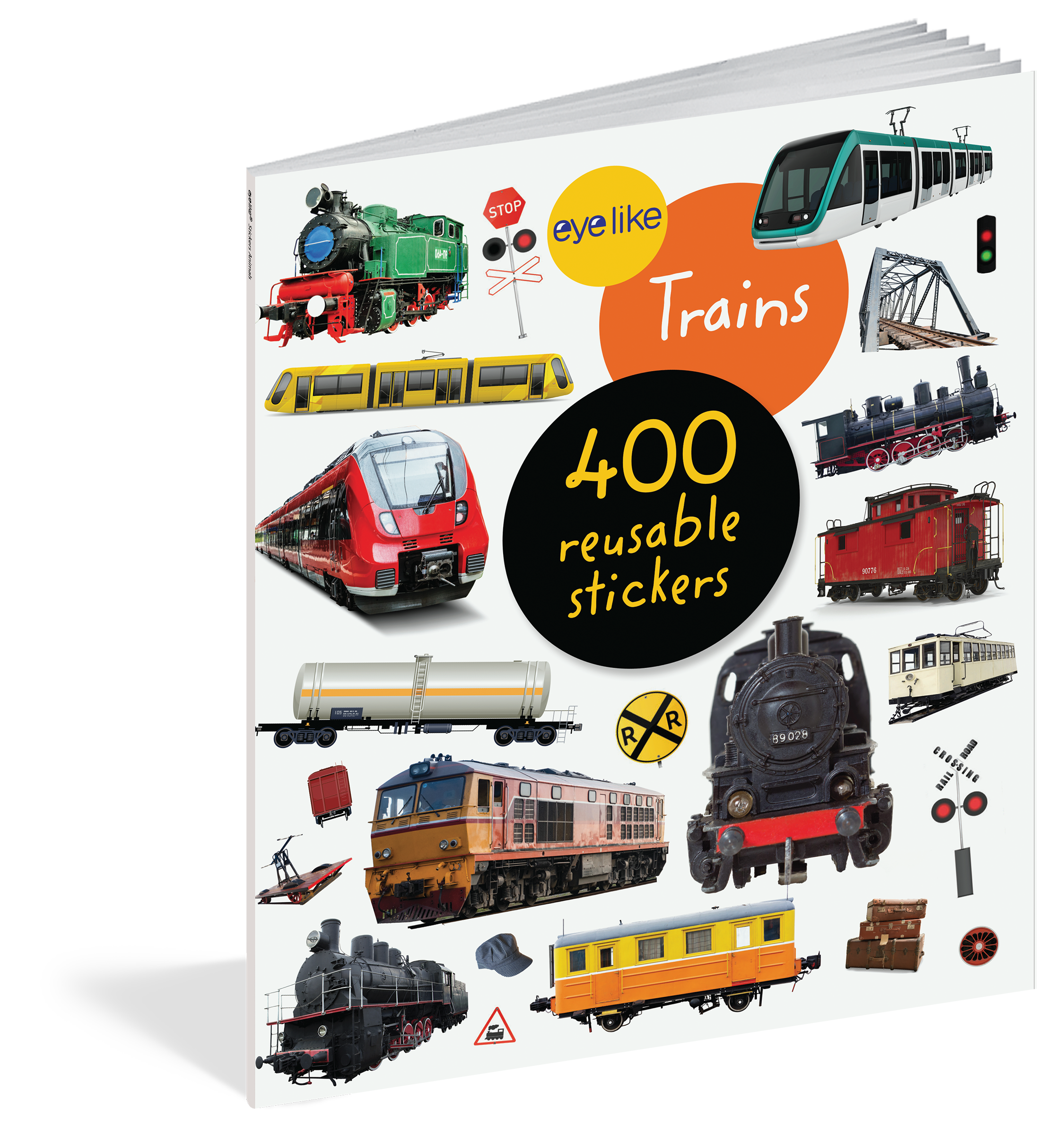 Eye Like Sticker Book - Trains    