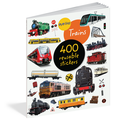 Eye Like Sticker Book - Trains    