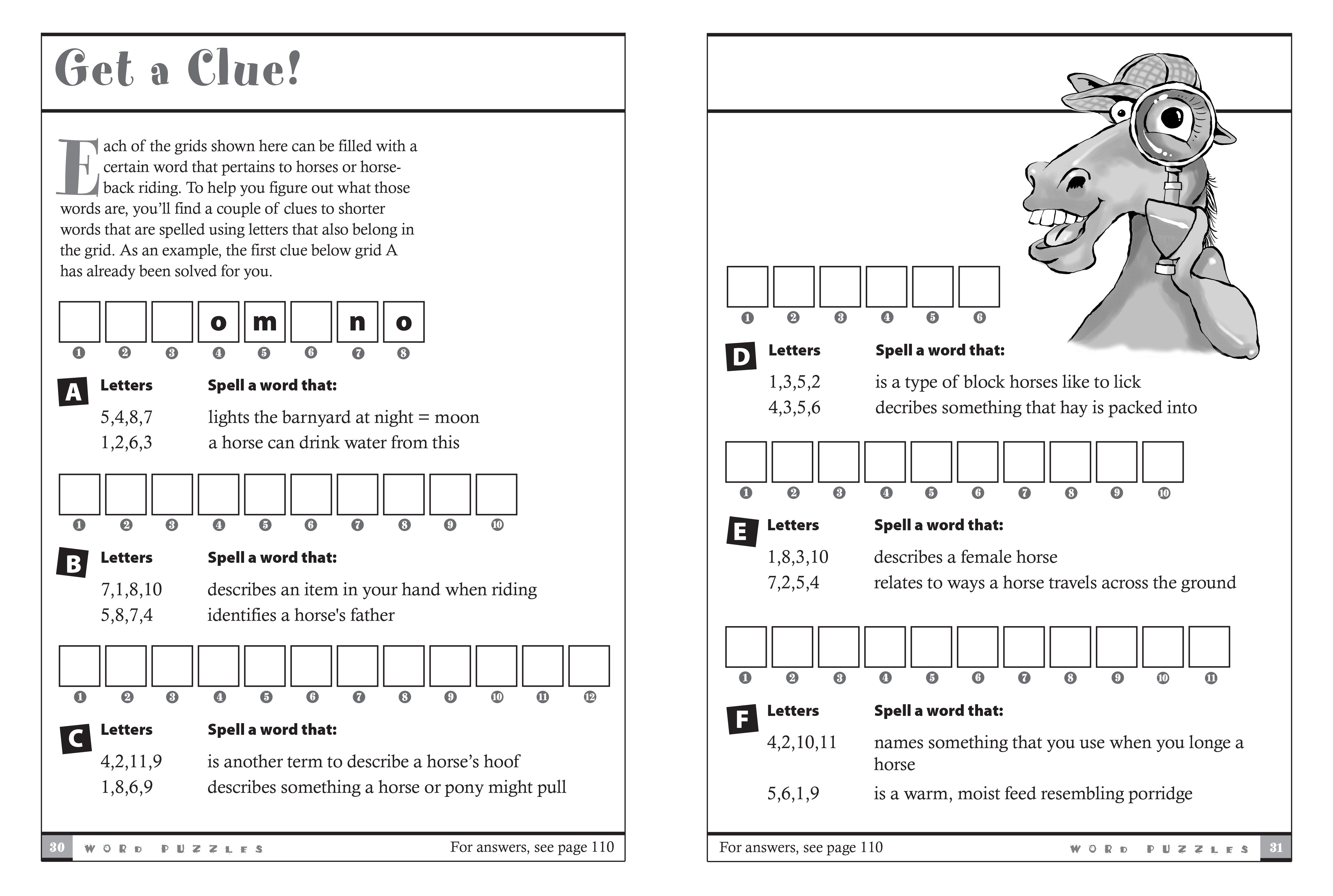 Horse Games And Puzzles    