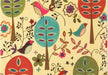 Boxed Note Cards - Folk Art Birds    